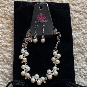 Necklace and matching earrings